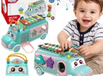 Hudobné auto s vkladačkou a xylofónom WOOPIE BABY
