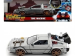 delorean návrat do budúcnosti iii 1:24 kovový model s otváracími dverami jada toys