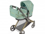 Skladací kočík pre bábiky 3 v 1 s taškou CAPRICCIO, 73 cm