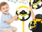 Woopie interaktívny detský volant so svetlami žltý - 1 kus