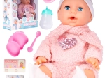 Bábika 35 cm pije a ciká Tosia s doplnkami