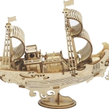 3D drevené puzzle Japonská diplomatická loď 91 dielikov