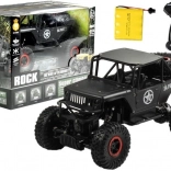 RC auto jeep 1:18 čierne