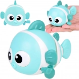 Farebná natahovacia hračka Rybka Klaun