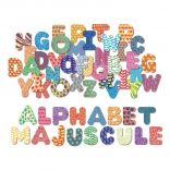 Drevené magnetky Vilac veľká abeceda