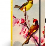 NOTIQUE Poznámkový blok Vtáčiky – Sakura od Kateřiny Winterovej