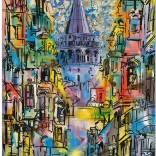 Kovové puzzle Galatská veža 1000 dielikov