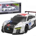 RC auto 1:24 športové AUDI R8 LMS, bielo‑čierne