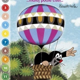 Omaľovánka A5 Krtko – maľuj podľa čísel