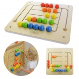 Vzdelávacia Nástenná Tabuľa s Guľôčkovým Bludiskom Masterkidz