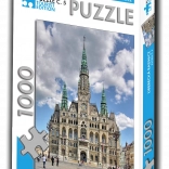 Puzzle Liberecká radnica 1000 dielikov – turistická edícia