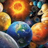 Puzzle Slnečná sústava XL 500 dielikov