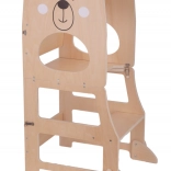 Učiaca veža pre deti 3 v 1 Medvedík