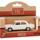 Model auta PRL FIAT 125p biely 1:43