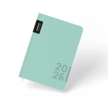 Týždenný diár 2026 Pastelini zelený A5