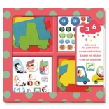 Nálepkový set Roztomilé autíčka