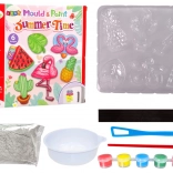 Detský DIY set na magnetky Flamingo Melón Sadra