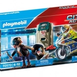 Playmobil City Action – policajná motorka so zlodejom