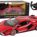Auto R/C Lamborghini Sian FKP 37 Rastar 1:14 Červené na diaľkové ovládanie