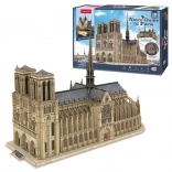 3D puzzle Katedrála Notre-Dame od CubicFun