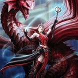 Puzzle TREFL Premium Plus Fantasy: Šarlátový mág 1000 dielikov