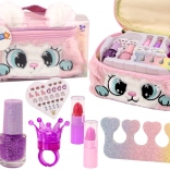 Beauty Kit Plyšová kozmetika Kitty Cat Lesky na pery