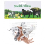 Plastové zvieratká – psi, sada 5 ks