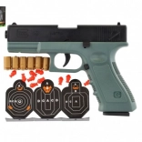 Pištole na penové náboje s terčami