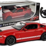 Závodné auto na diaľkové ovládanie Ford Shelby GT500 1:14 červené