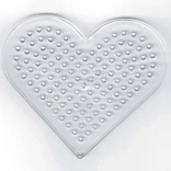 Playbox podložka pre žehliace korálky v tvare srdca