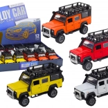 Autíčko terénne s otváracími dverami a svetelnými efektmi