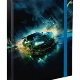 Baagl dosky na školské zošity A5 pretekárske auto