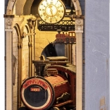 Zarážka na knihy Cestovanie v čase s LED osvetlením