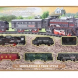 Vláčiková dráha na batérie pre deti