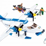 Sluban policajný hydroplán so zlodejmi stavebnica