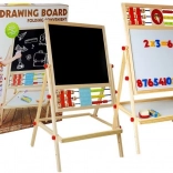 Drevené krídlové hodiny s magnetom