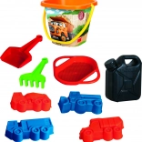 DINO TATRA pieskový set v kanistri – 9 dielov