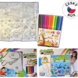 MaDe kúzelné maľovanie s fixami farebné