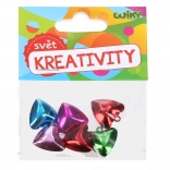 Keramický zvonček v tvare srdca