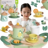 Drevená čajová sada 14 ks CLASSIC WORLD