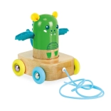 ťahacia hračka a hrkálka dráčik VILAC