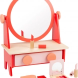 Drevený kozmetický stolík Retro