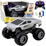 Diaľkovo riadené terénne auto Off-Road RC 1:16 strieborné