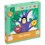 Djeco edukačná hra Eduludo – počty so zvieratkami