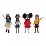 Lottie módny set štyri ročné obdobia pre bábiky