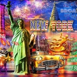 Puzzle New York 3000 dielikov