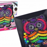 Súprava na výrobu šperkov DIY korálky 3000 ks Sova