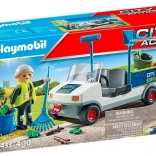 City Action Mestský upratovanie Elektrickým vozidlom