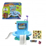 HOT WHEELS Skate Flush & Go – prstový skatepark v tvare toalety