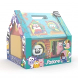 Drevená vkladačka – farmársky domček